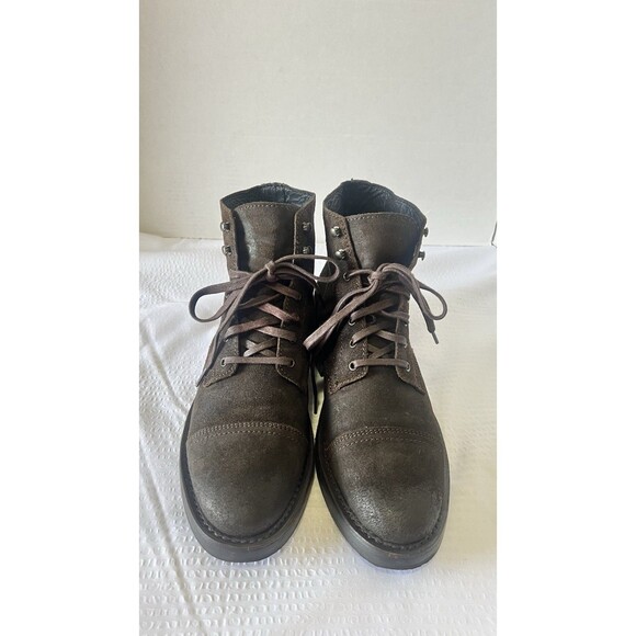 Thursday Boot Company Captain Brown Suede Men’s Lace Up Boots Sz 9.5 main image 4